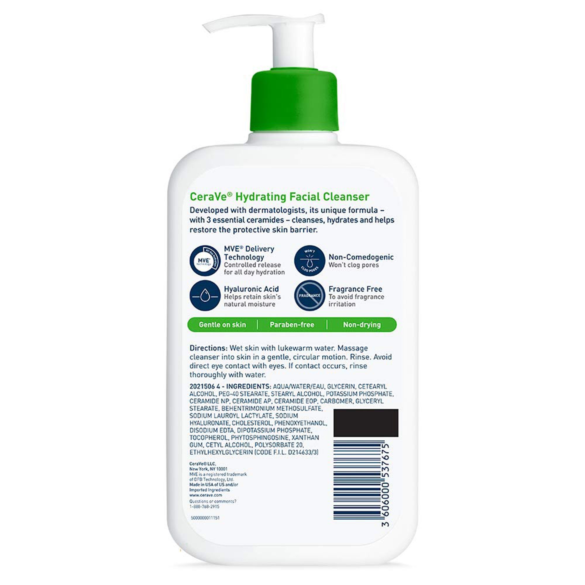 CeraVe Foaming Facial Cleanser