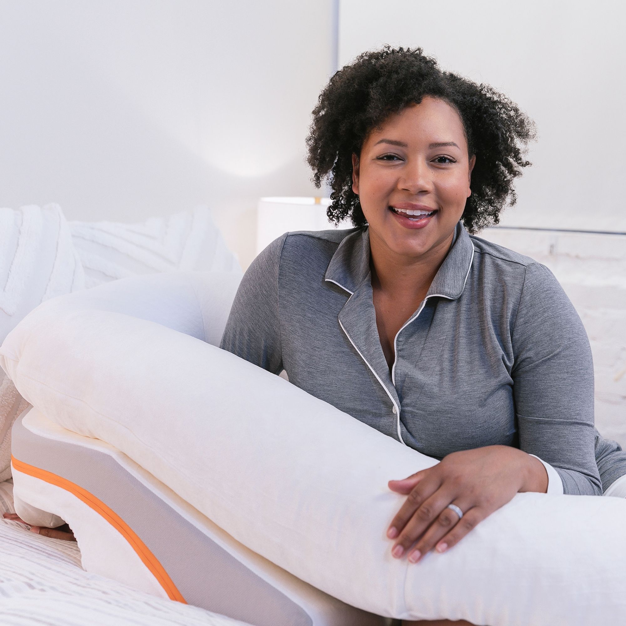 Acid Reflux Wedge Pillow MedCline Reflux Relief System, Bed Wedge