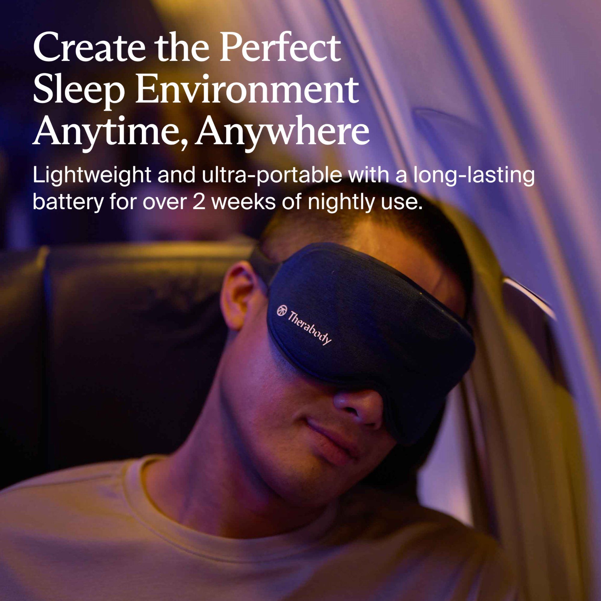 Therabody Therapeutic Sleep Mask Navy | Optum Now