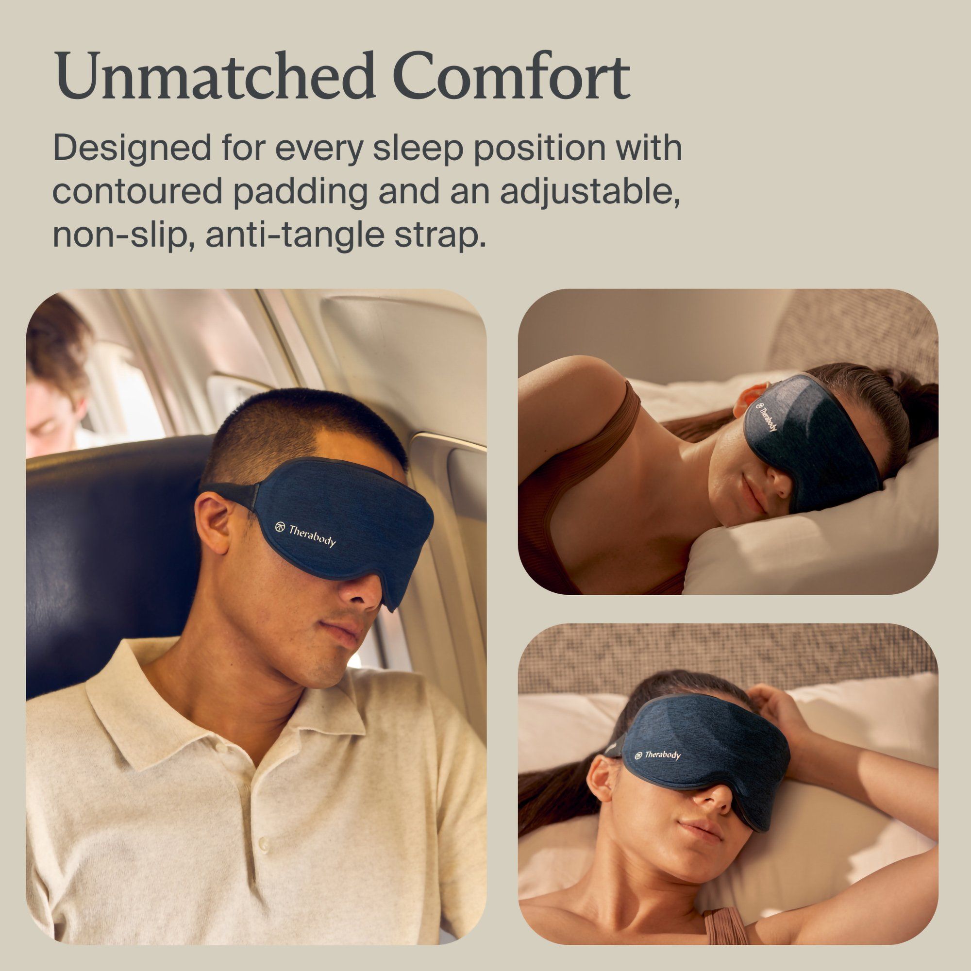 【ワイミ】TherabodySleepMask Therabody Therabody SleepMask with Vibration Therapy