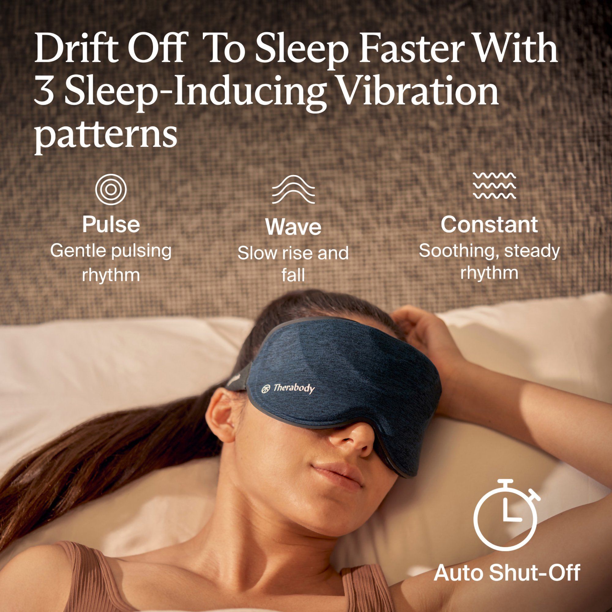 【ワイミ】TherabodySleepMask Therabody Therabody SleepMask with Vibration Therapy