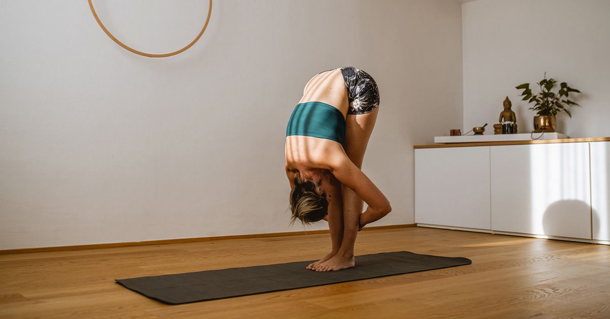 Paschimottanasana, Double Leg Forward Stretch Yoga Pose - YOGA LILY MK