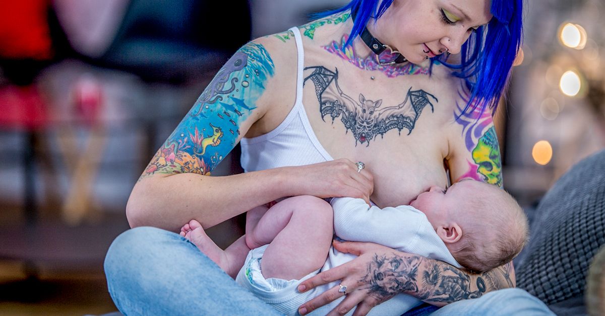 Can nursing mothers get tattoos