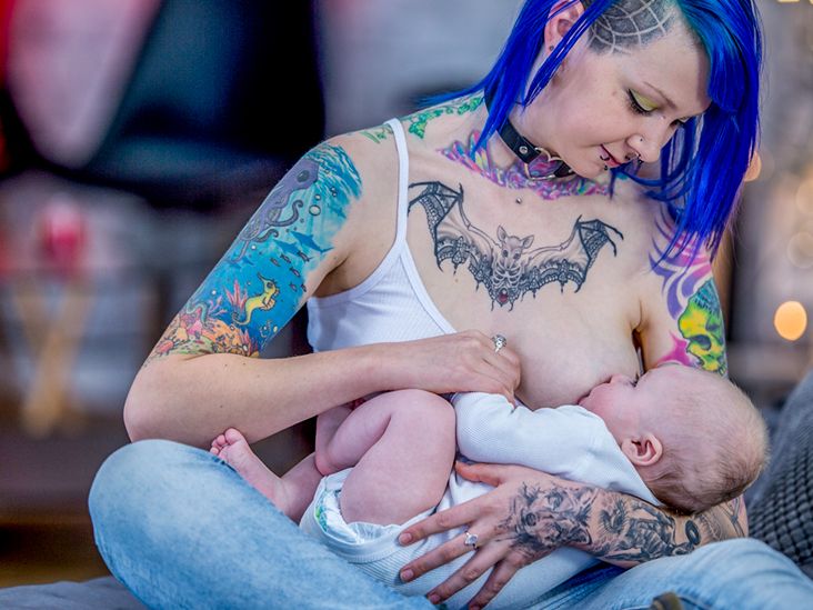 Aussie Mom Banned From Breastfeeding Son Because She Got Inked