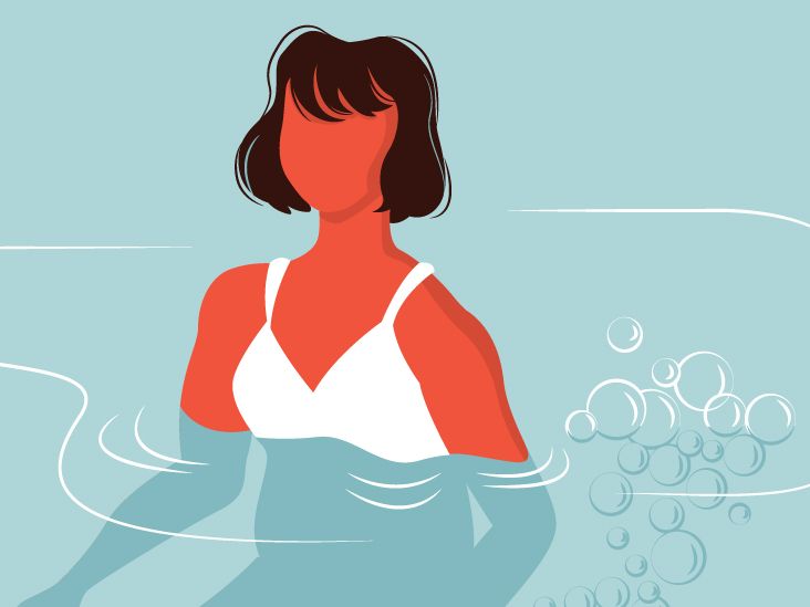 Does your period stop in water? 