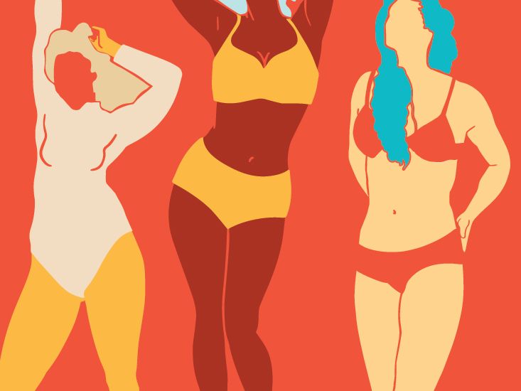 What body type are you? The S, U, V and X of the most desirable body types