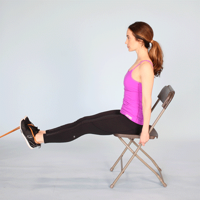 Seated hamstring curl