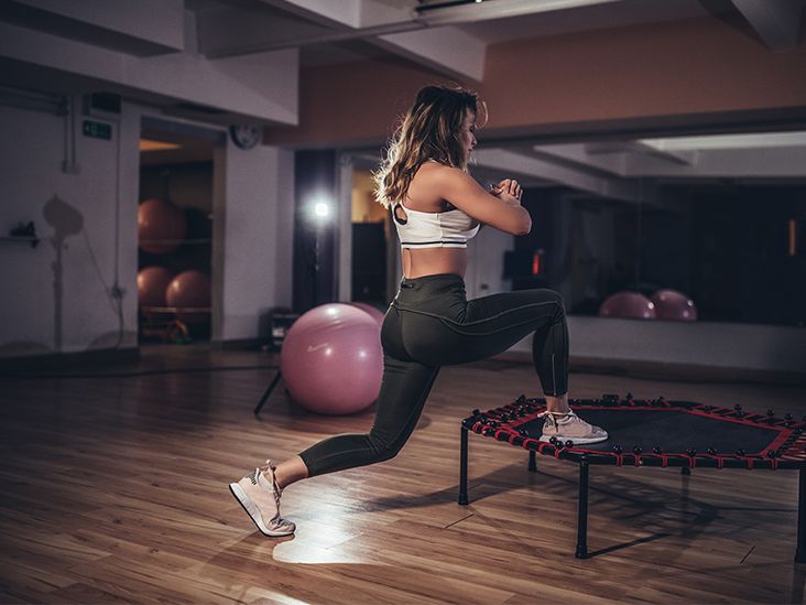 The Benefits Of Rebounding + 6 Trampoline Exercises To Get Started