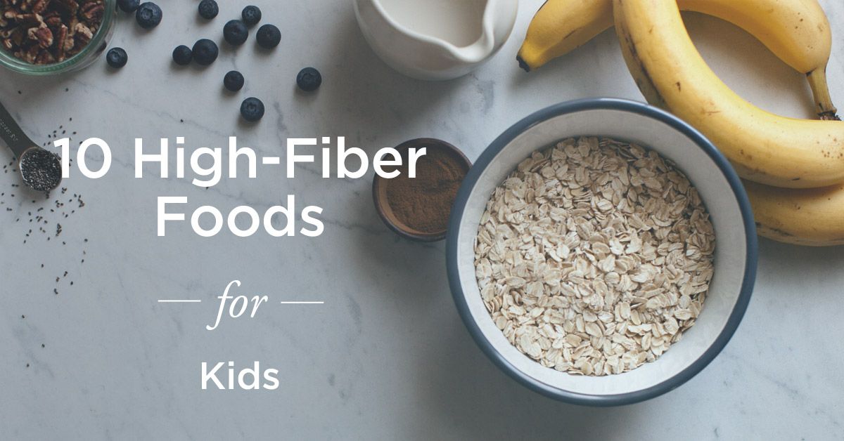 Fiber rich online baby cereal