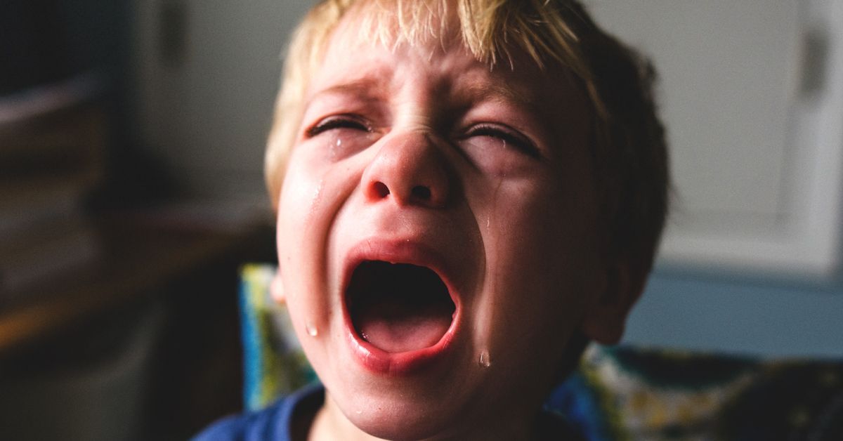 angry man yelling at kid