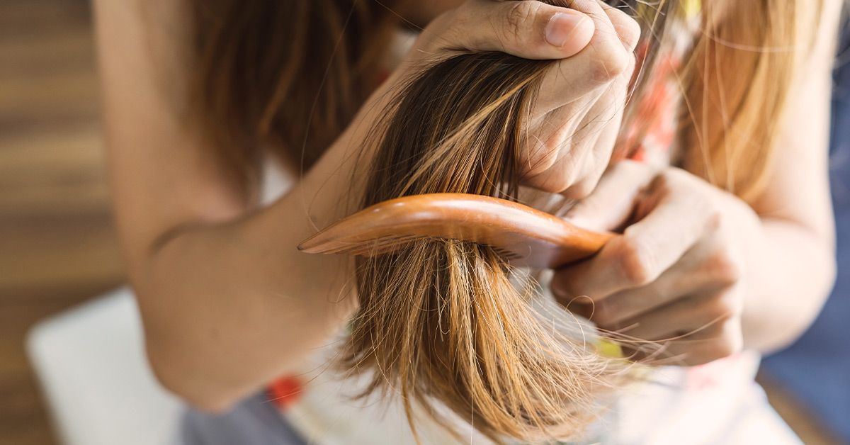 dry hair treatment at home