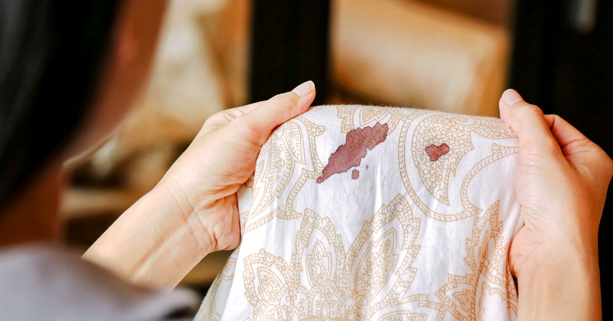 How to Remove Period Blood Stains - Put A Cup In It