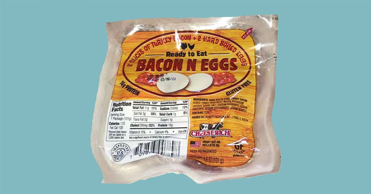 Tainted Eggs Lead to Recall of Cheesewich Snack