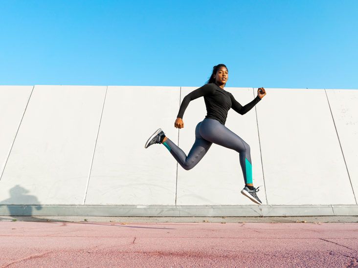 Broad Jumps are a Full-Body Cardio and Strength Exercise