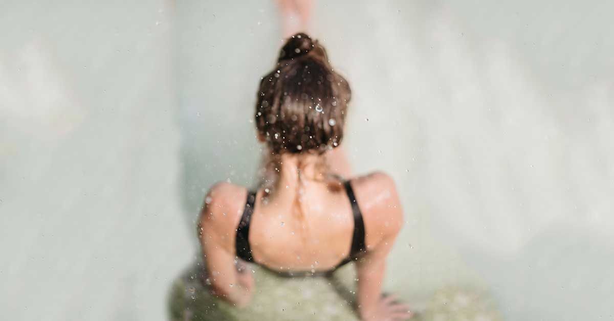 Woman Taking Bath Image & Photo (Free Trial)