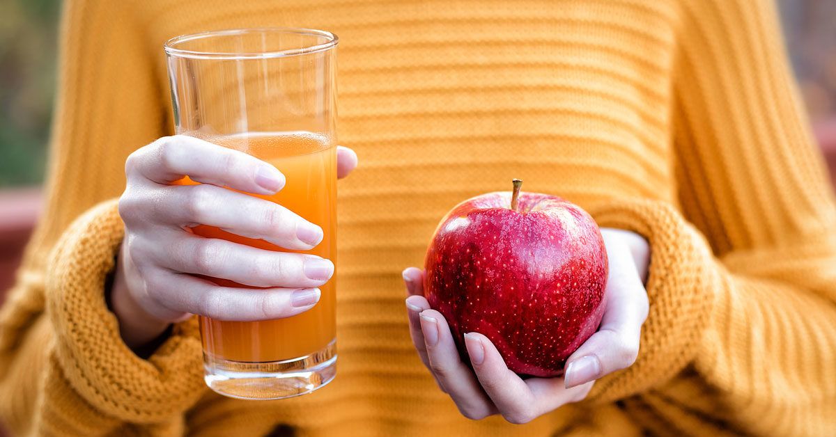 Organic apple 2025 juice benefits