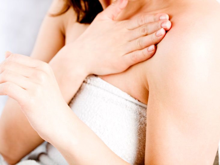 Rashes Between Breasts: Pictures, Cancer, Diabetes, and Pregnancy