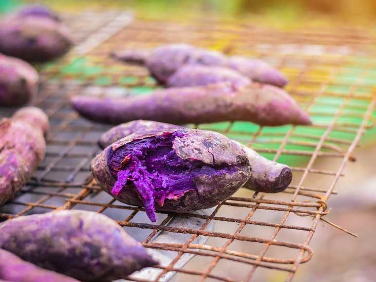 purple yam calories