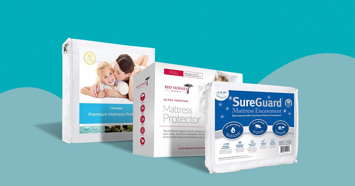 Sure Guard, Bedding, New Sure Guard Mattress Protector Twin 0 Waterproof  White Hypoallergenic
