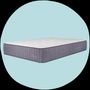 Side view of Brooklyn Bedding Bloom Hybrid Mattress