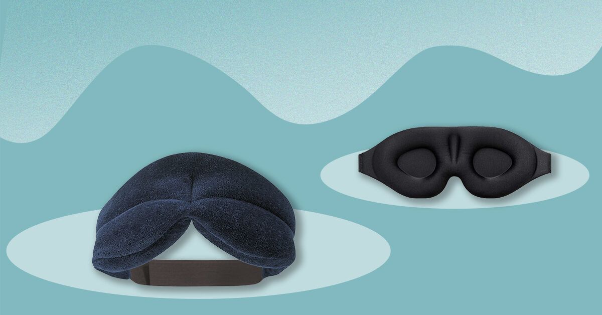 NIDRA DEEP REST EYE MASK: Luxury Sleep Mask with Contoured Shape