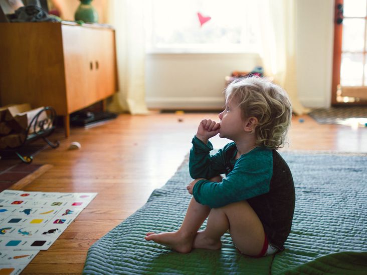 Why Does My Toddler Chew on a Blanket? - In The Playroom