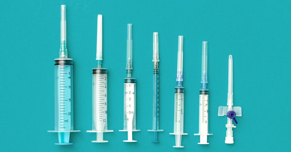 Types of Needles for Injection - Needle Gauges for Injections Size