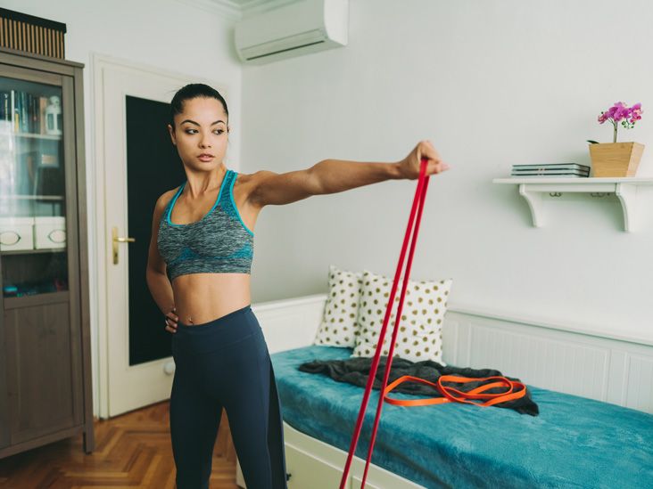 A Resistance Band Chest Workout You Can Do Anywhere