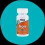 NOW Iron 18 mg Capsules