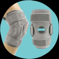 PUSH Med Arthritis Knee Brace : non-slip hinged knee brace