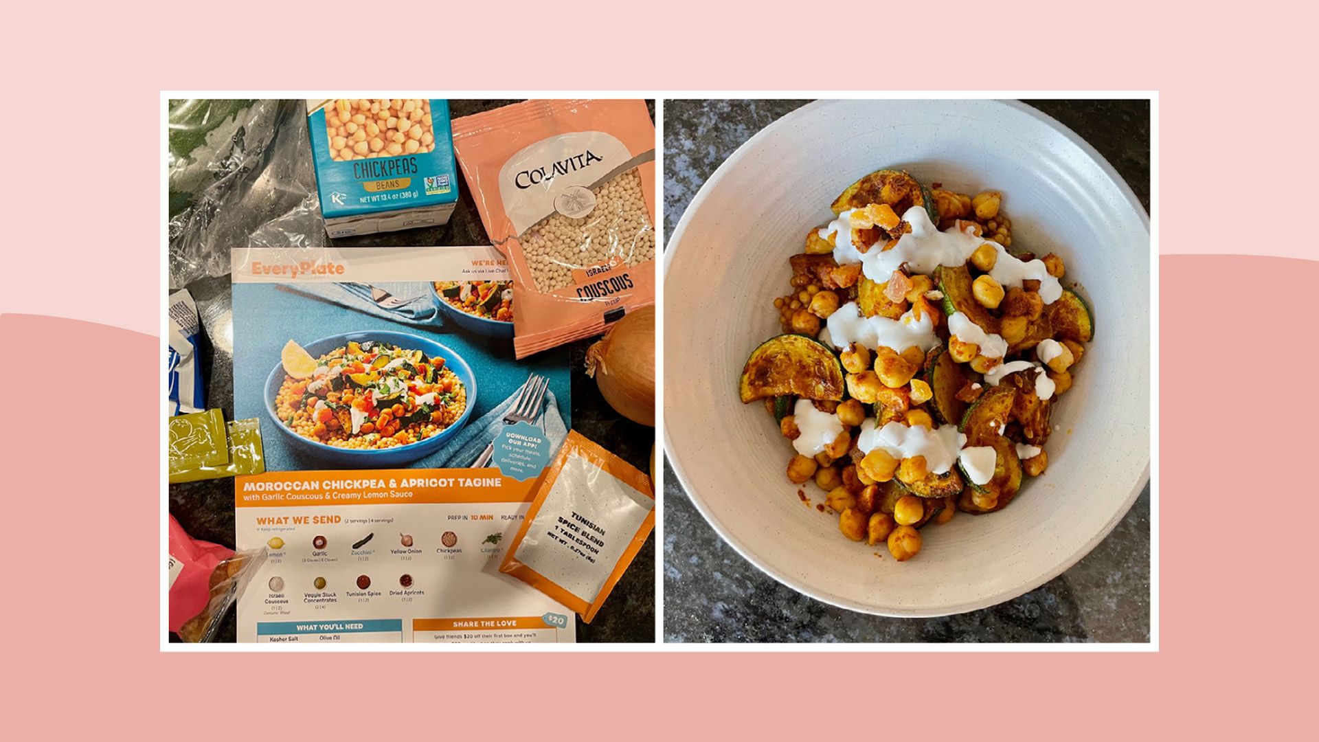 EveryPlate chickpea tagine