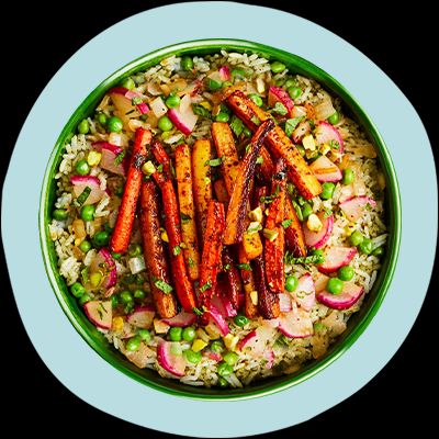 Green Chef Moroccan Carrots and Rice
