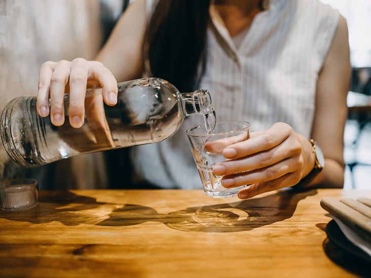 Premium Photo  A glass of water. close up clean fresh water for good  health. pouring fresh pure water from a glass