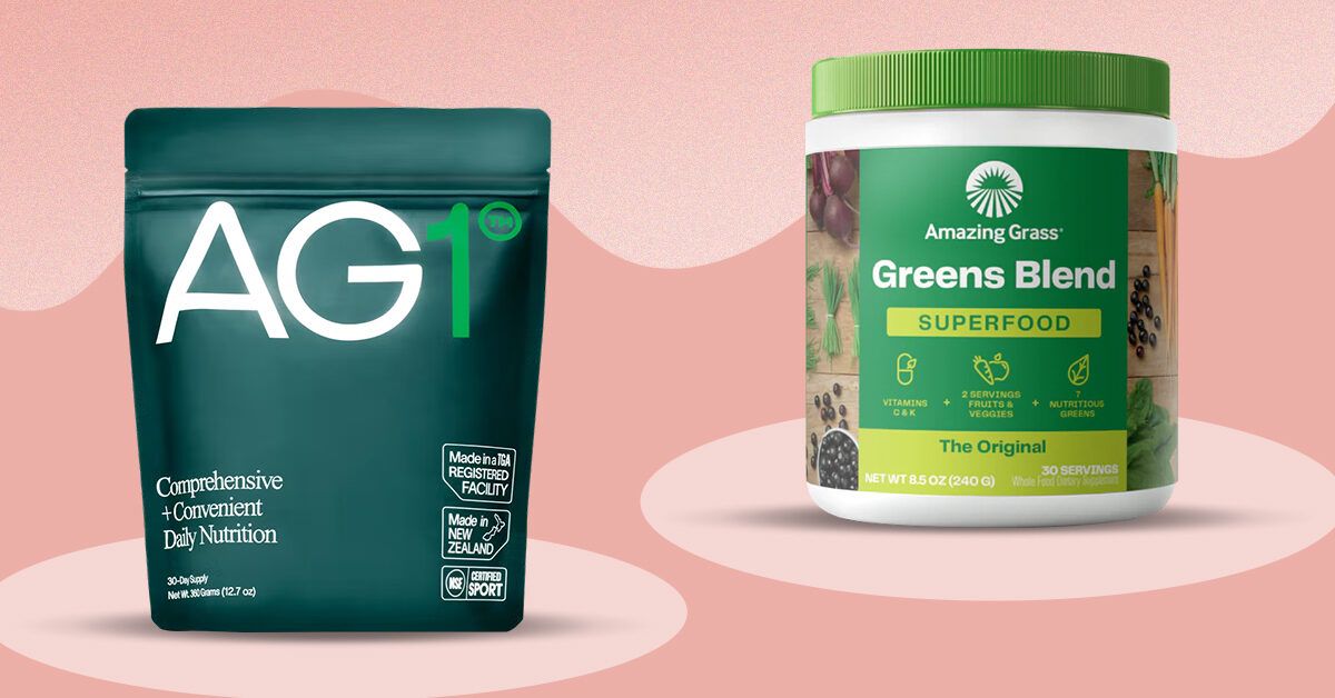AG1 by Athletic Greens has 75 vitamins, minerals, whole-food