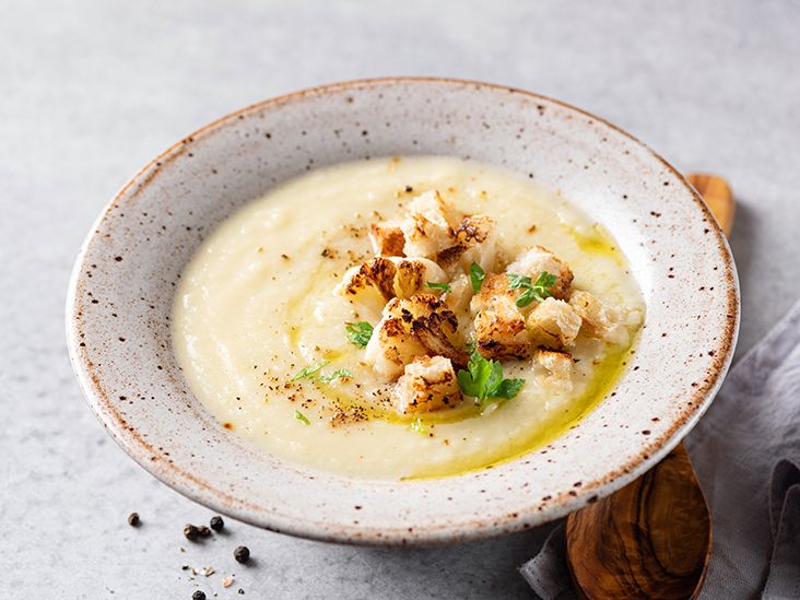 Creamy Carrot and Cauliflower Soup - Plant Based with Amy