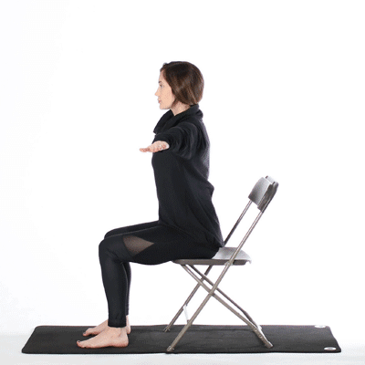 Chair Yoga For Seniors Seated Poses