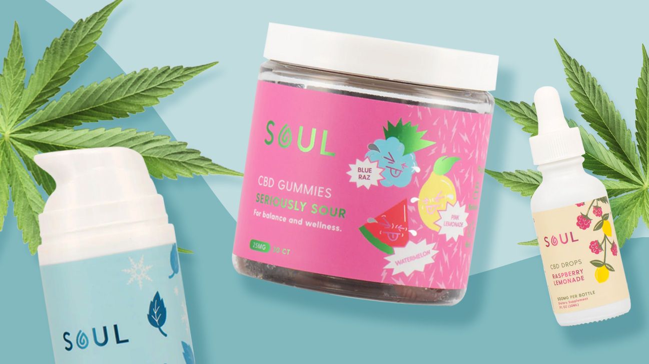 Soul CBD Gummies, Oil, and Relief Cream