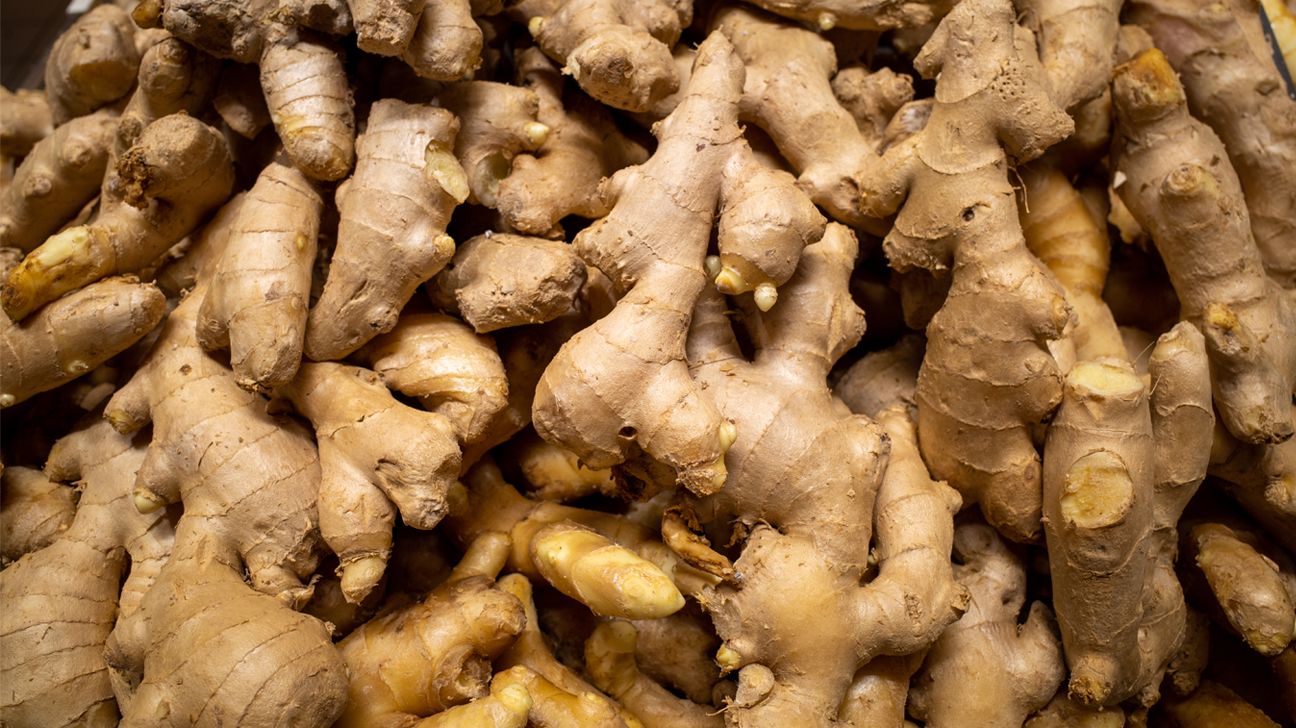 Image of ginger roots.
