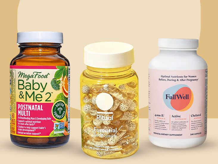 8 Best Postnatal Vitamins and Supplements in 2024, According to a Dietitian