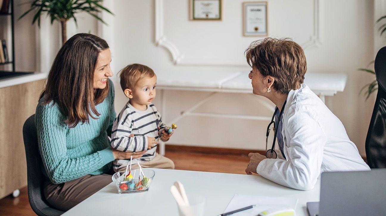 child having an autism screening