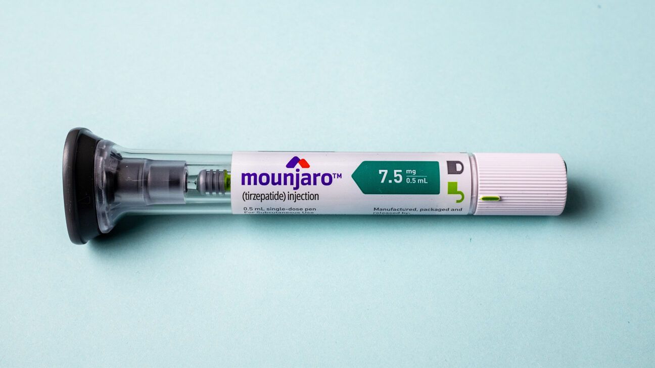A close up of Mounjaro medication.