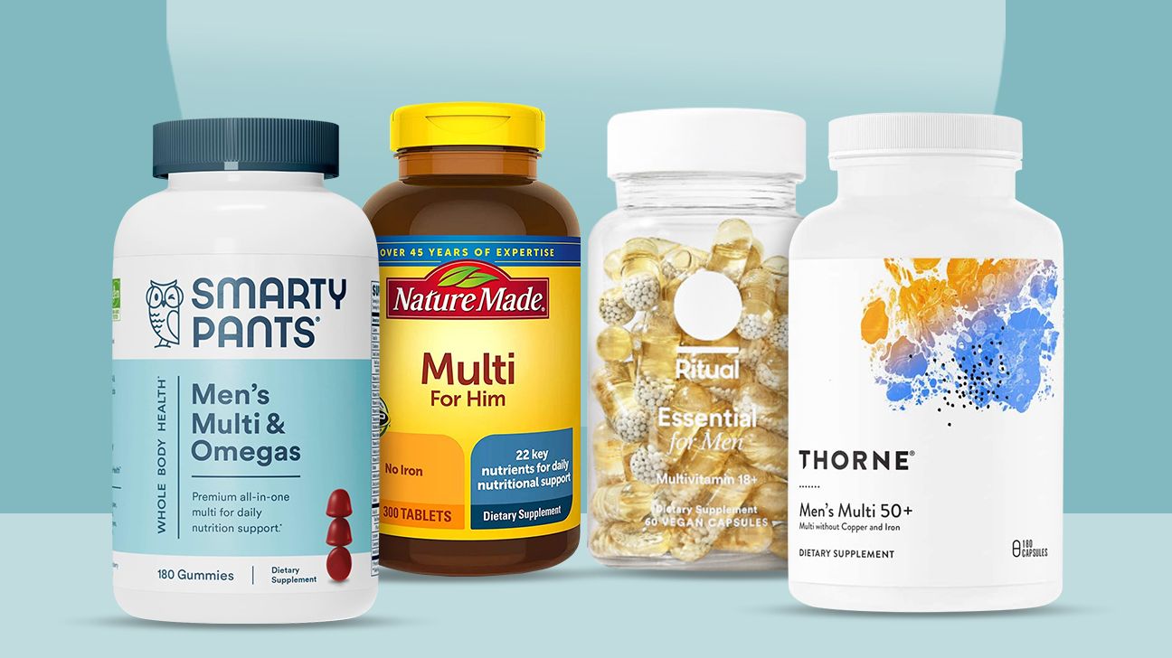 Dietitians Pick 9 Best Vitamins and Multivitamins for Men