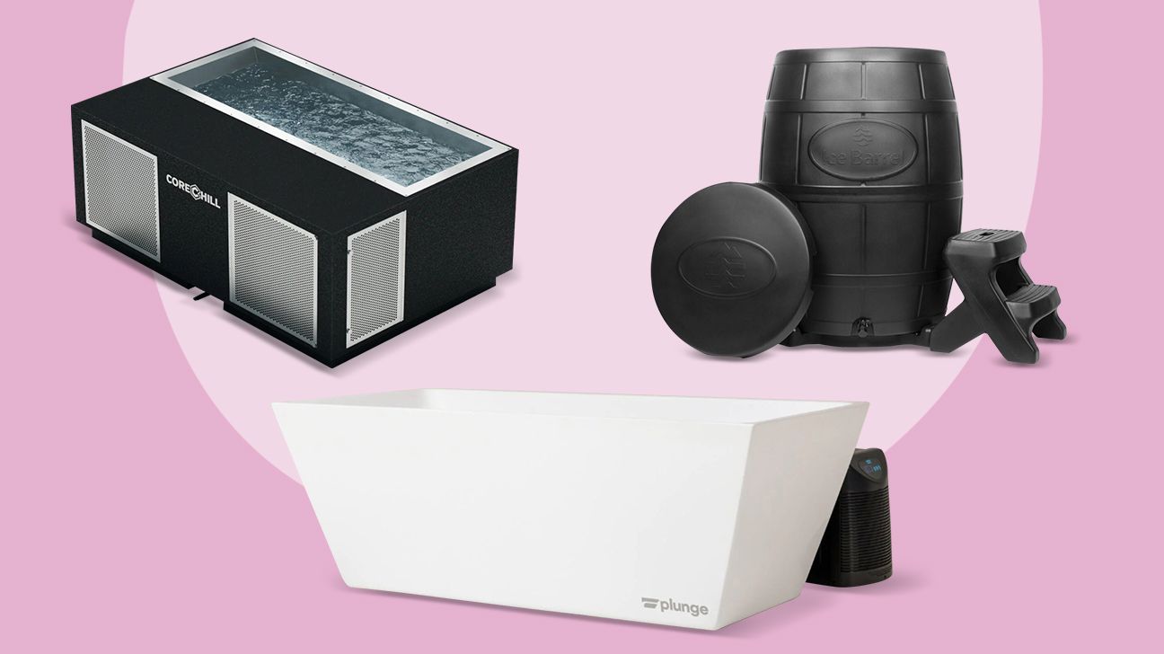 Three of our top picks for the best Cold Plunge Tubs arranged together for comparison.