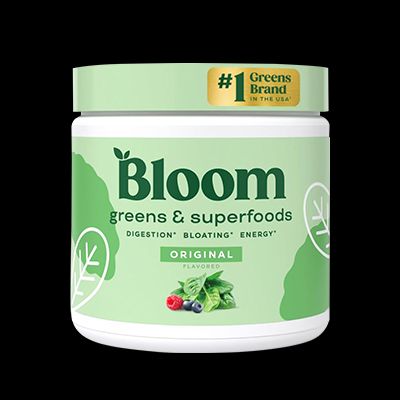 Bloom Nutrition Greens and Superfoods Powder Packets for Digestive Health,  Greens Powder, Digestive Enzymes, Probiotics, Spirulina, Chlorella for