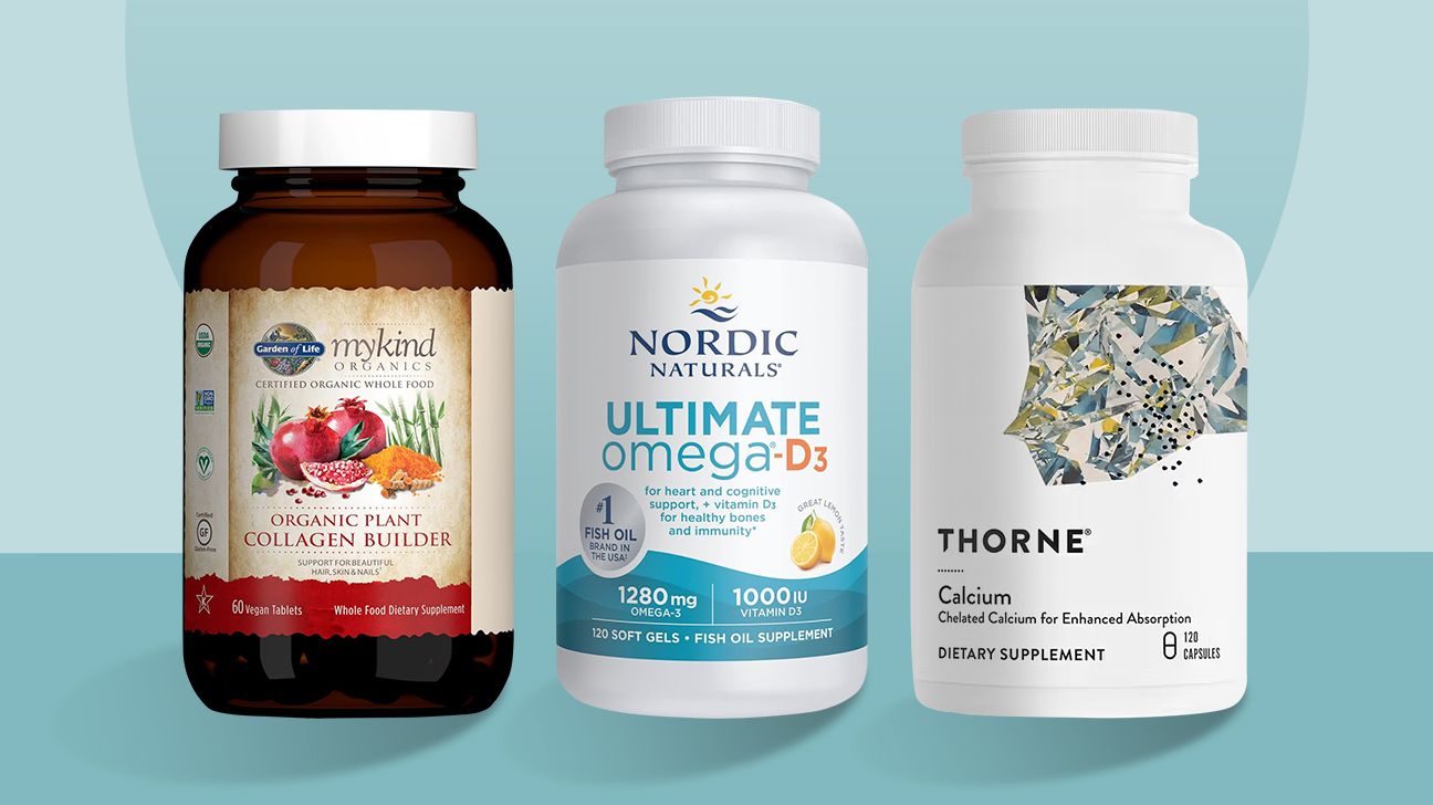 Vitamins from three of the best vitamin brands, including Garden of LIfe, Nordic Naturals, and Thorne