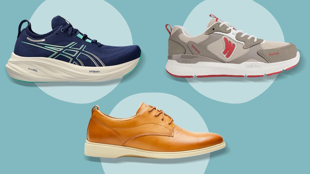 Best shoes for Plantar Fasciitis including New Balance, Asics, and NAOT Kayla sandals