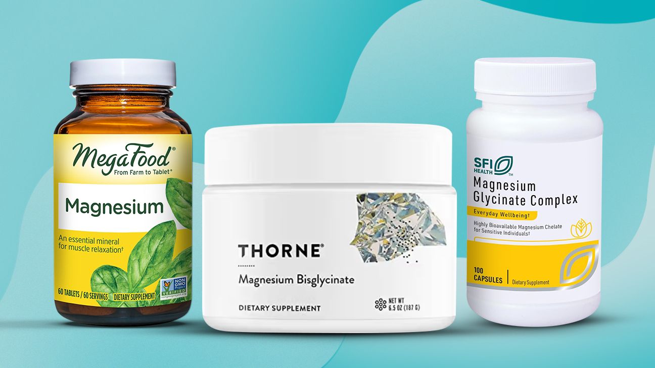 Three of the best magnesium supplements, including options from SFH Health, MegaFood, and Thorne