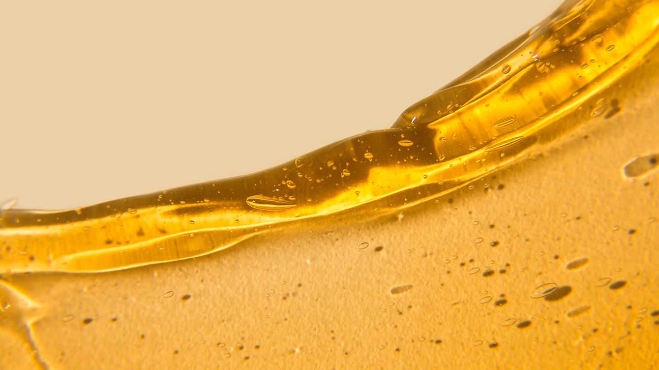 close-up of honey-1