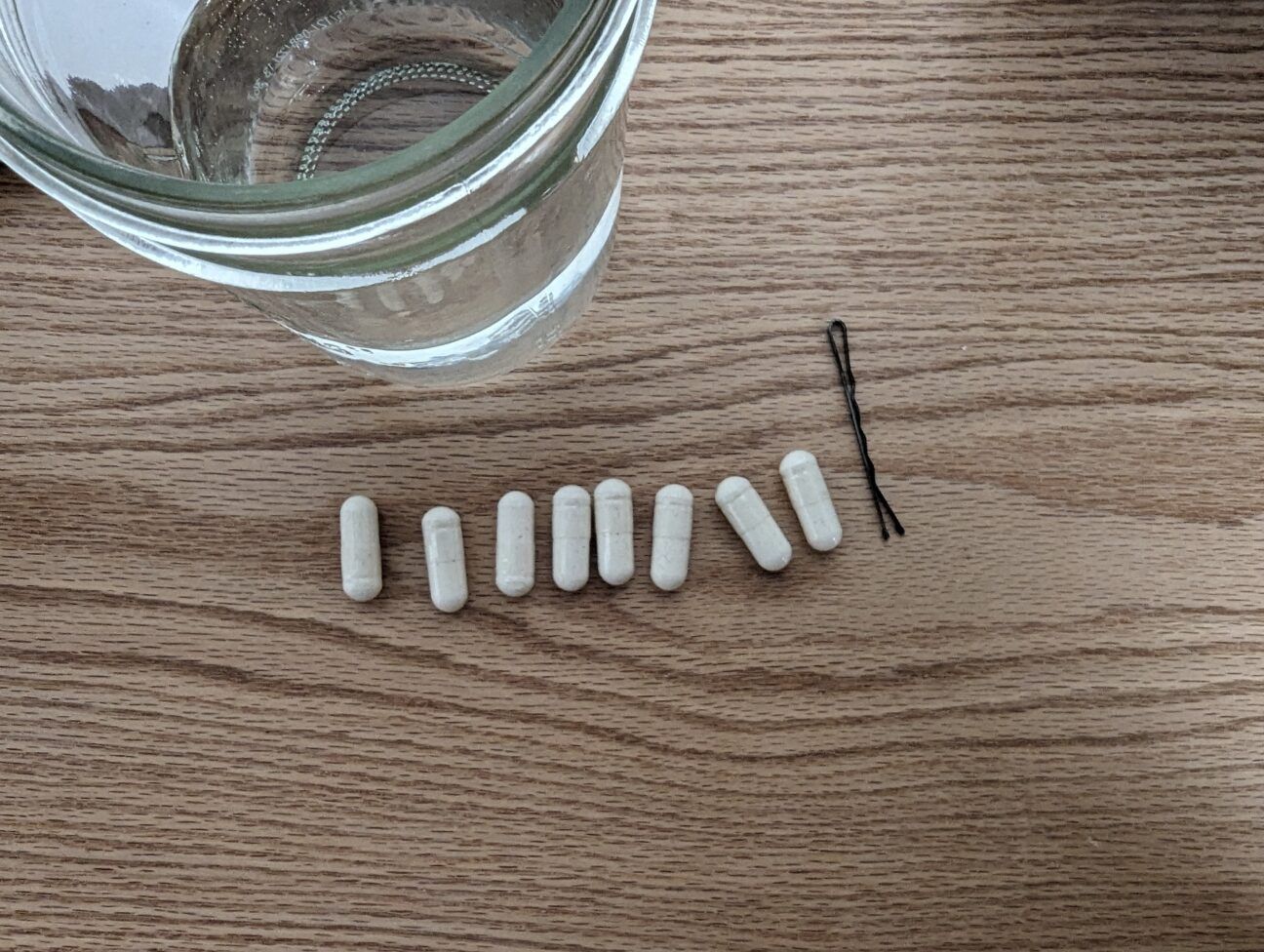 FullWell Prenatal capsules size