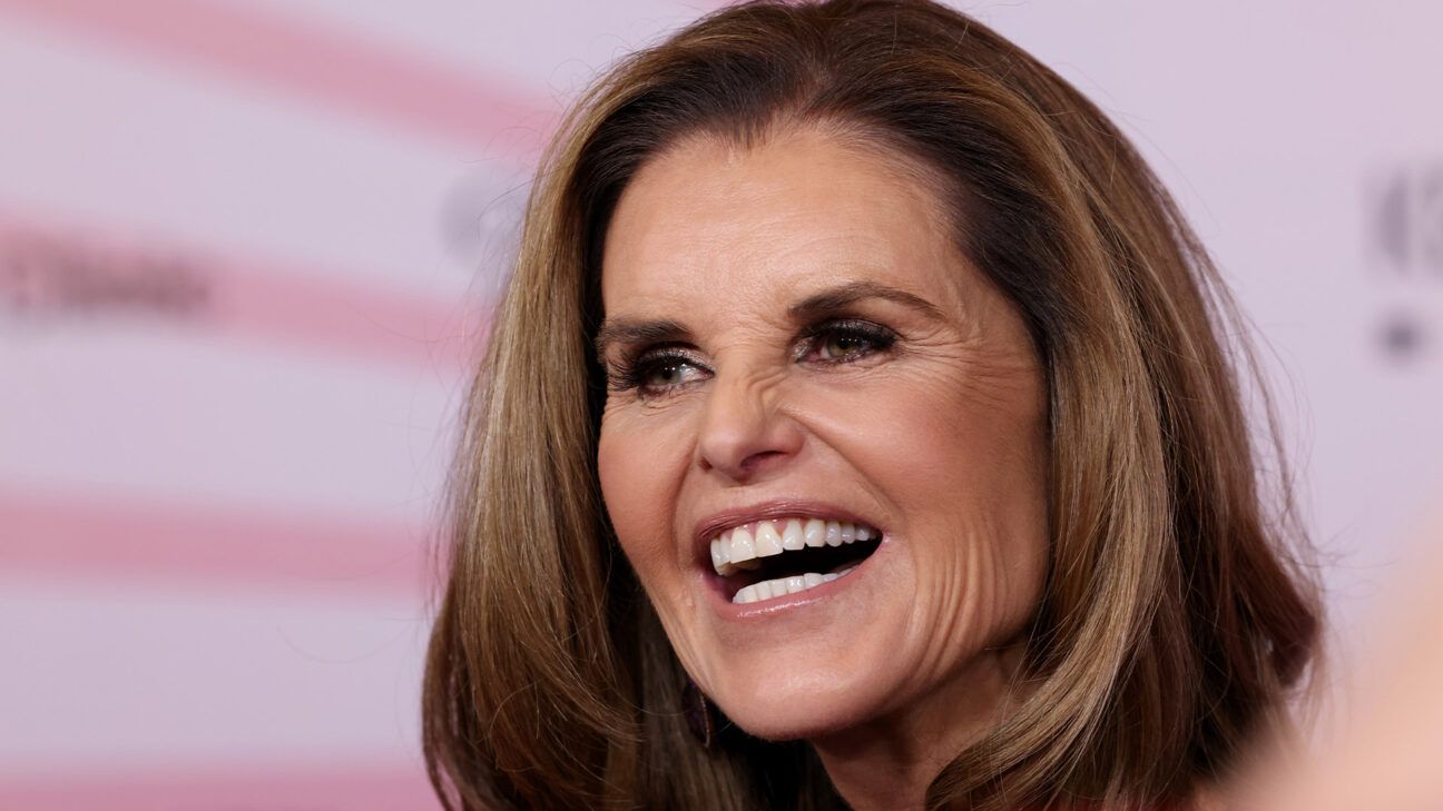 Journalist Maria Shriver is seen here at an event.